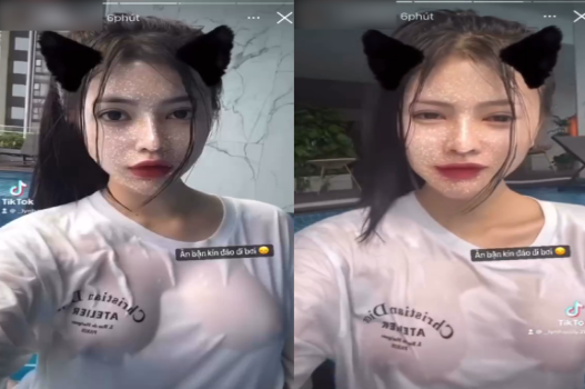 Clip em Uyên ngực tròn siêu nóng bỏng