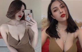 Cô gái xinh đẹp có ngực lớn và cực kỳ sung mãn