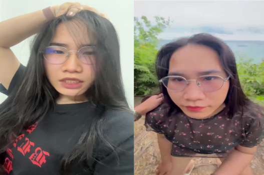 Đang đi chơi em nổi hứng muốn ngậm hàng