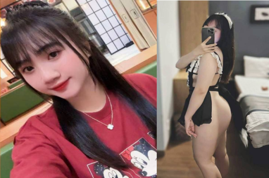 Gái xinh mê trai hư nên lộ video sex