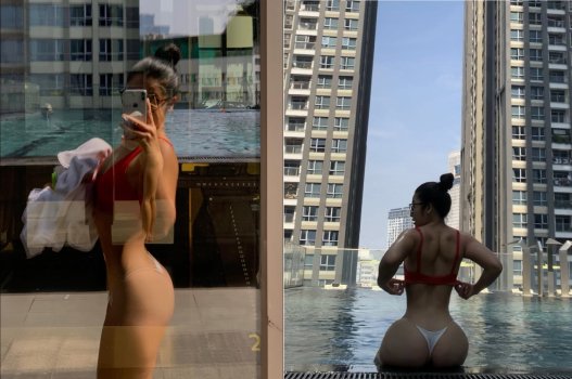 Mông to săn chắc đụ đau háng nhẹ