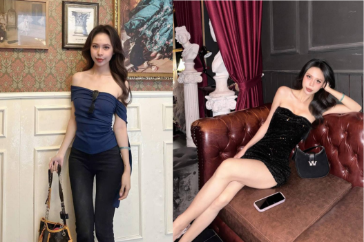 Nhìn em mảnh mai nhún trên hàng dai sức phê pha