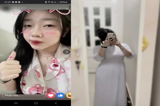 Phim nóng mới nhất nữ sinh Trần Linh áo dài